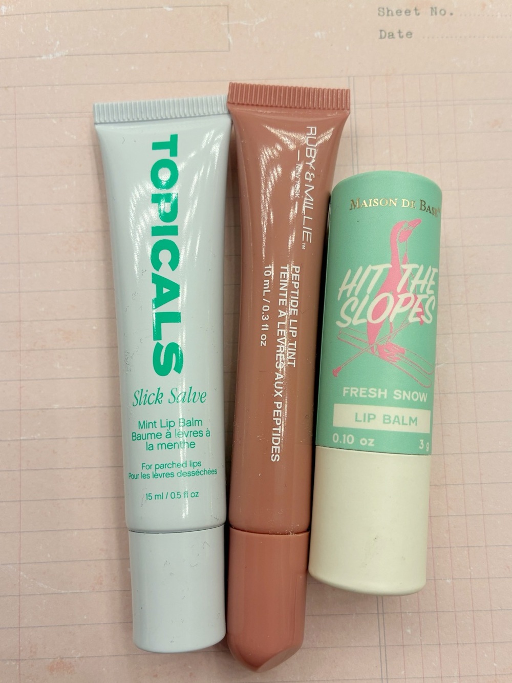 Awesome Lip Balm/Tint Trio